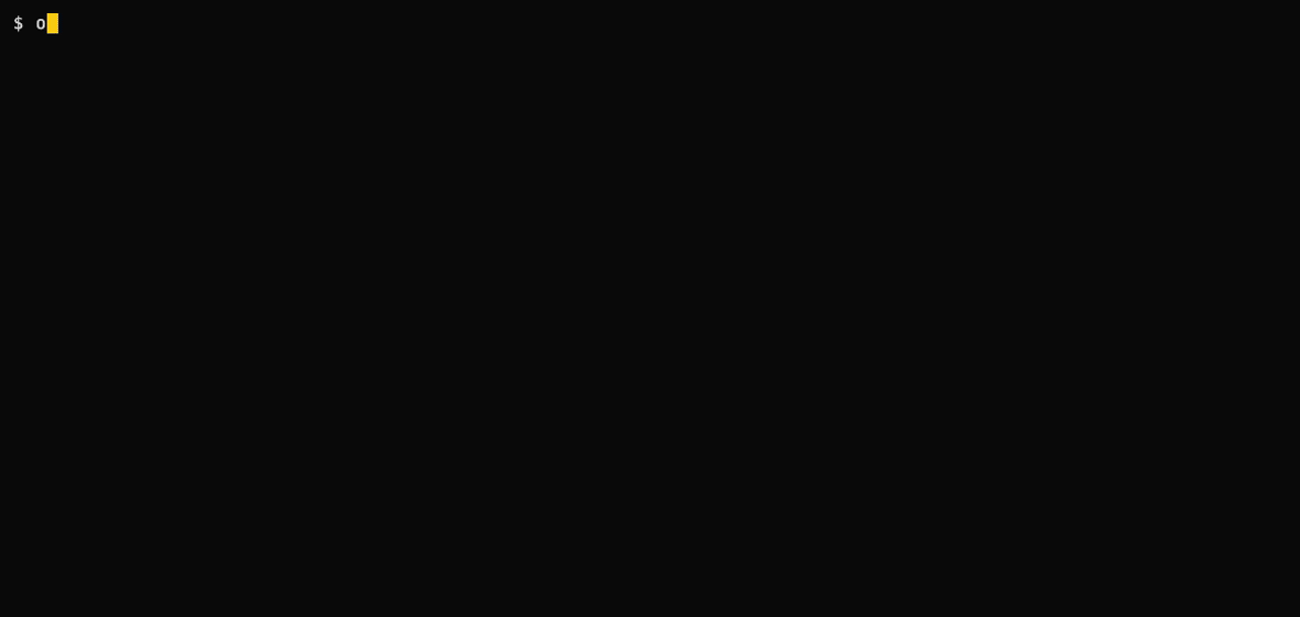Click to enlarge orchstep init - animated demo from empty directory to green run